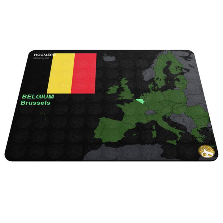 ماوس پد هومرو مدل A3450 طرح پرچم قاره اروپا Hoomero European continental flag A3450 Mousepad